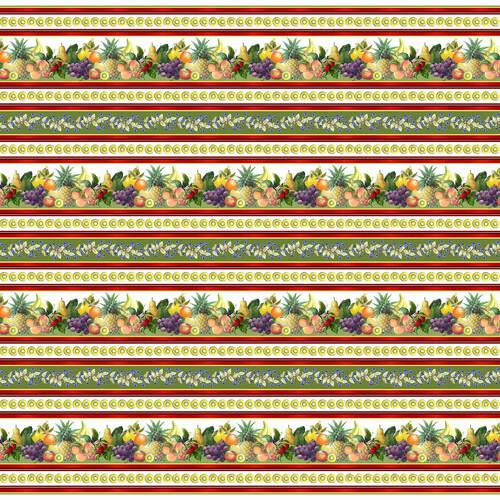 FRUIT FOR THOUGHT - FRUIT STRIPE (4 YARDS)