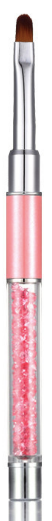 Gel brush #5 Round - Pink Crystal