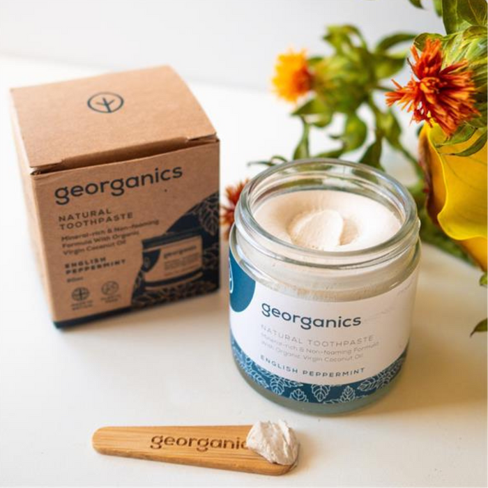 Georganics Organic Mineral Toothpaste - Peppermint 60ml