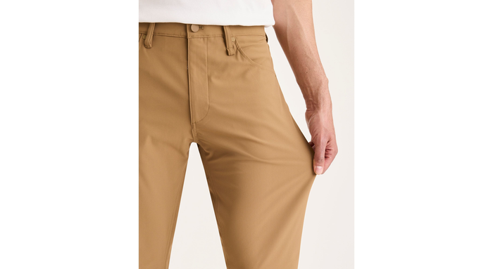 View of model wearing Otter Go Airweave 5-Pocket, Straight Fit.