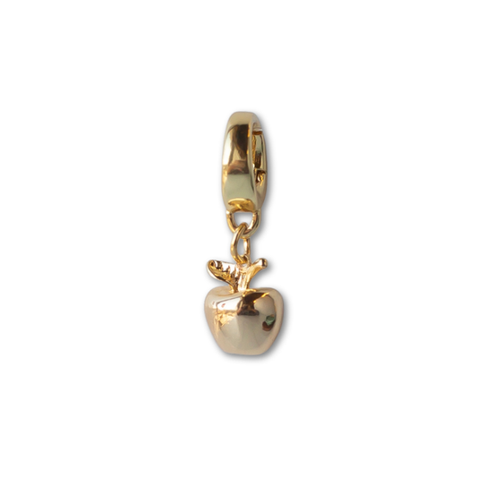 Gold Charm-Apple