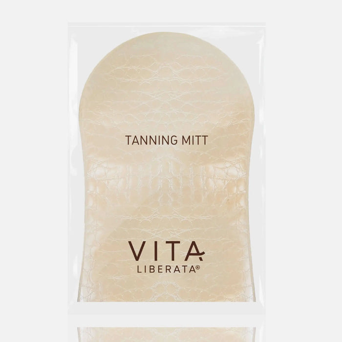 GOLD EMBOSSED TANNING MITT Vita Liberata
