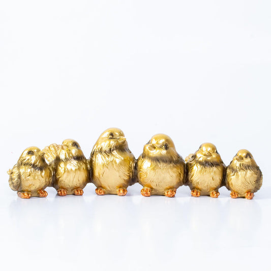 Gold Miniature Sparrow Ornament | Figurine - HomeHatchpk