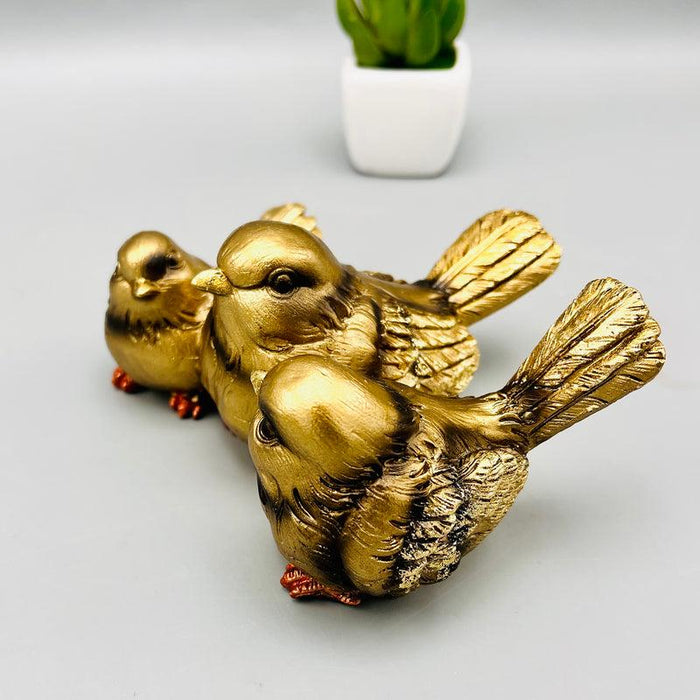 Gold Miniature Sparrow Ornament | Figurine