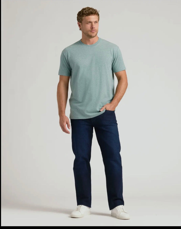 Green Short Sleeve Crew Neck Tee