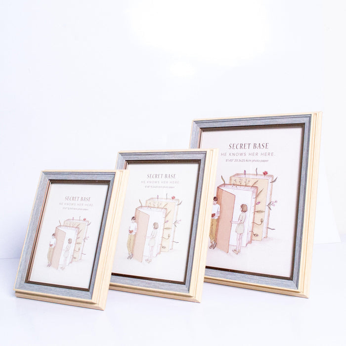 Grey Border Photo Frame | Home Décor - HomeHatchpk