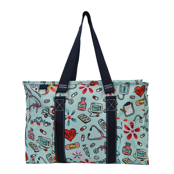 nurse organizer tote, NGIL nurse bag, zippered nurse caddy, nurse work tote, large tote for nurses, RN utility bag, nurse supply organizer, canvas nurse tote, nursing student tote bag, nurse appreciation gift, nurse shift bag, healthcare caddy tote, nurse gear bag, cute nurse tote, monogram nurse tote bag, nurse work essentials tote, durable nurse tote, nurse classroom bag, nurse pocket organizer tote, nurse daily bag, nurse gift idea, hospital work tote, nurse carryall bag