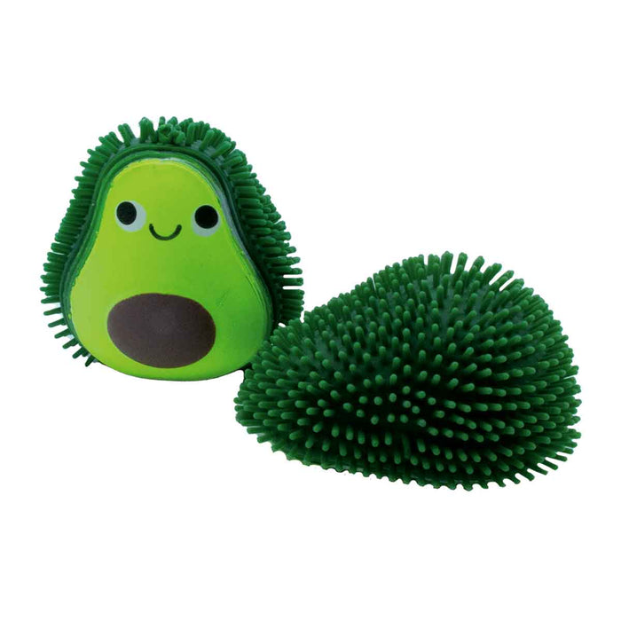 Guac Squeeze sensory fidget toy; avocado-inspired squishy fidget toy; soft TPR squeeze toy; BPA-free tactile fidget toy; compact sensory toy for desk use; Guac Squeeze toy for study breaks