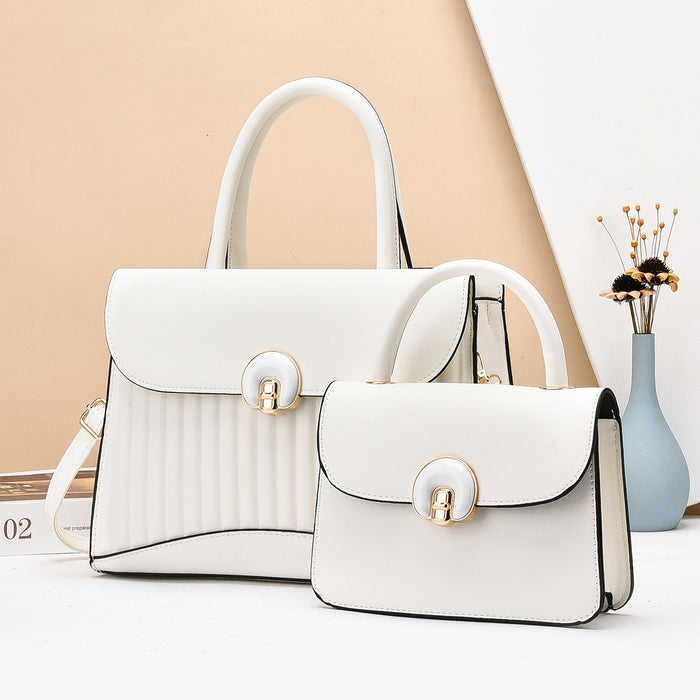 H1930 - Elegant Fashion 2pc Handbag Set
