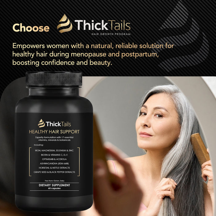Hair Growth Vitamins - New & Improved