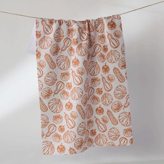 Harvest Sketch Tea Towel - Olita Gifts & Goods