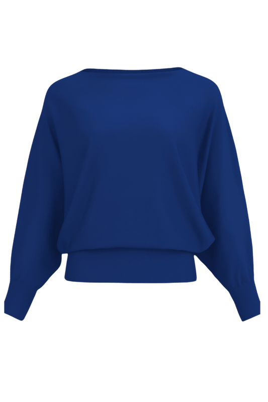 HEART sweaterTOP GARDA, COBALT