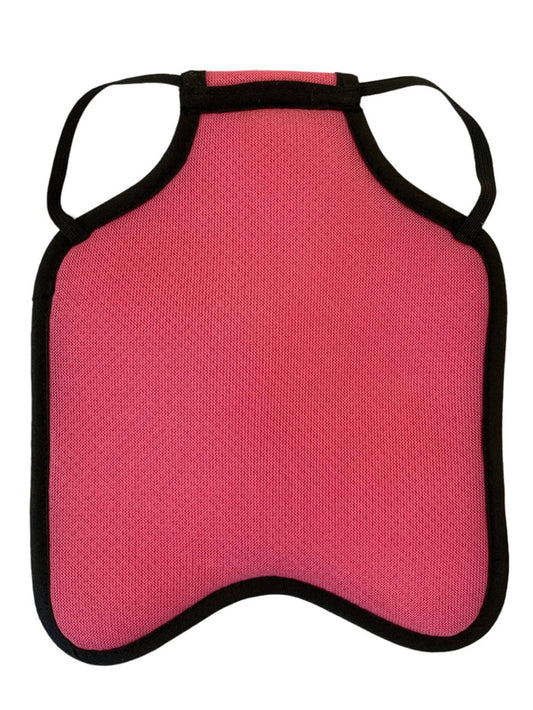 Hen Saver Ultra-Light Chicken Saddle for Hens (Cool Mesh Hen Apron Made in USA) Rose Single Strap (back pack style)