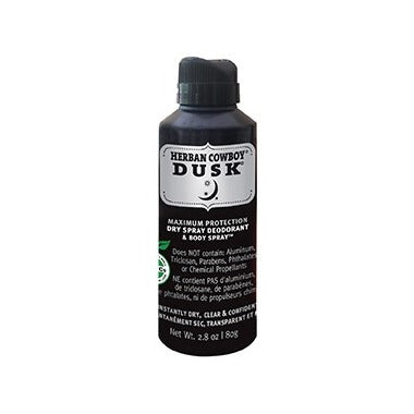 Herban Cowboy: Dry Deodorant and Body Spray, Dusk