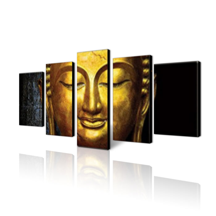 High Quality Art Print  of Buddha on Stretched Canvas in Group