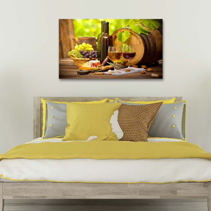 High Quality Art Print  of Fruit View on Stretched Canvas