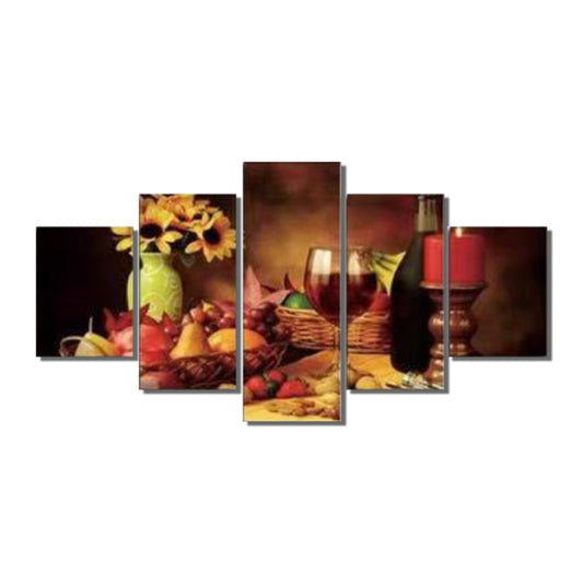 High Quality Art Print on Canvas Of Fruits