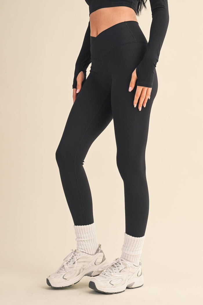 High Waist Crossover Legging