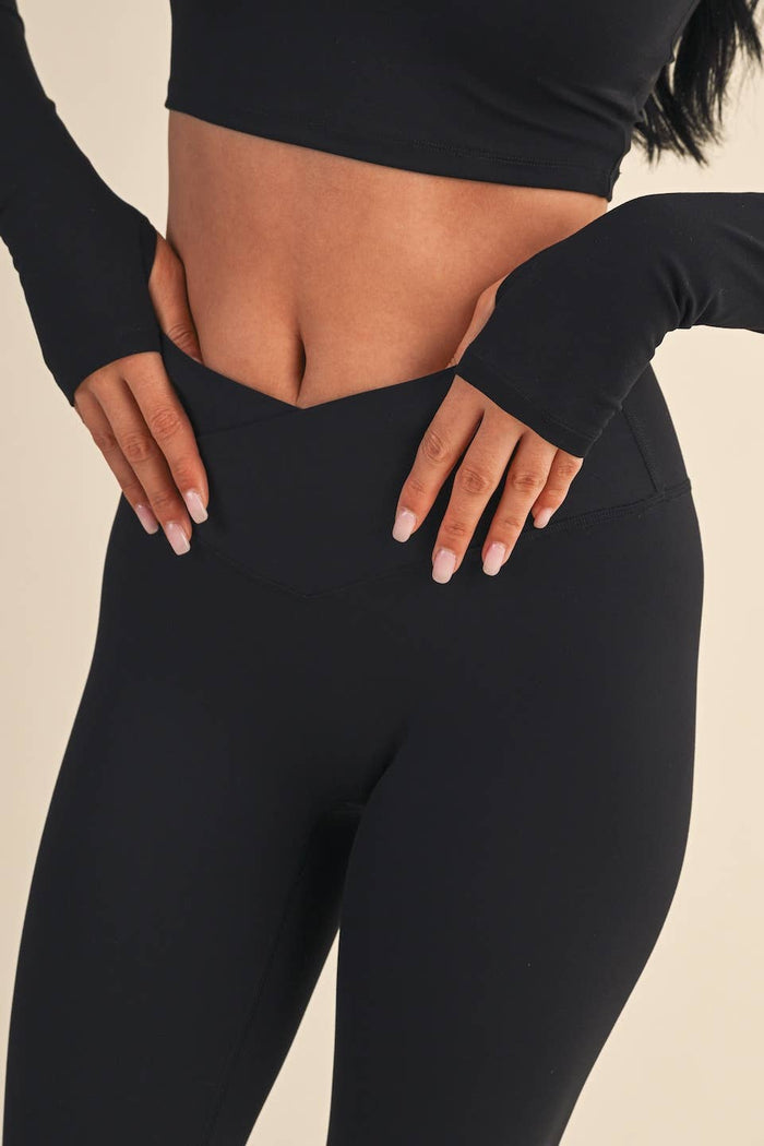 High Waist Crossover Legging