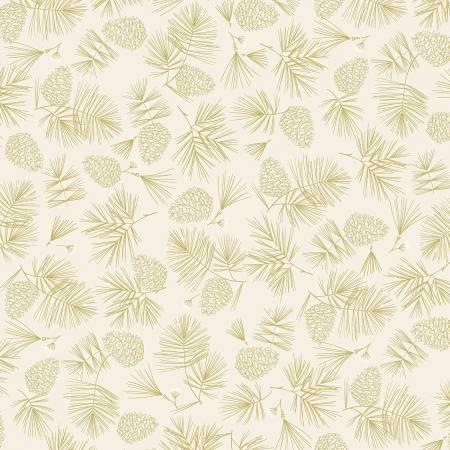 HOLIDAY SPARKLE - SPARKLING PINES (4 YARDS)