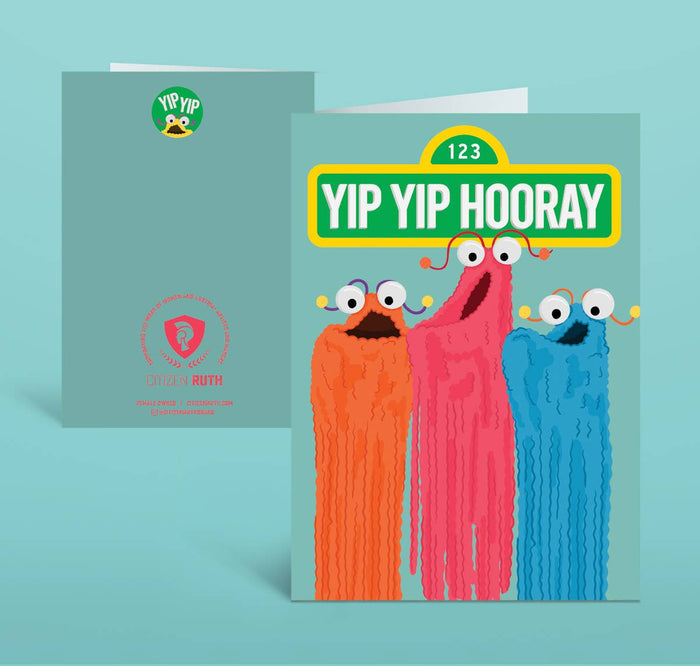 Hooray Congratulations card
