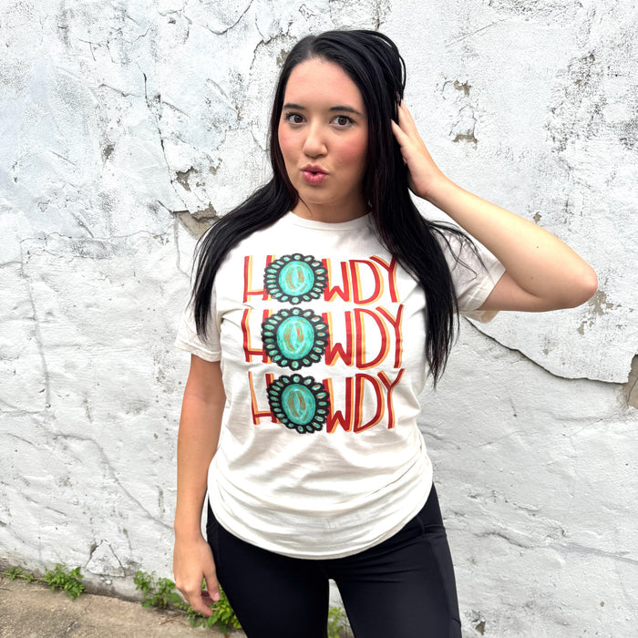 Howdy Howdy Concho Graphic Tee