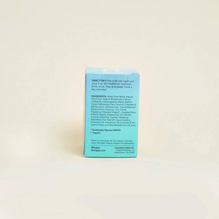 Huppy Toothpaste Tablets - Peppermint