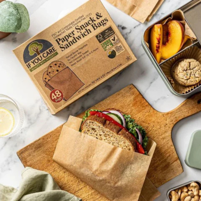 If You Care Sandwich Bags 48 Bags