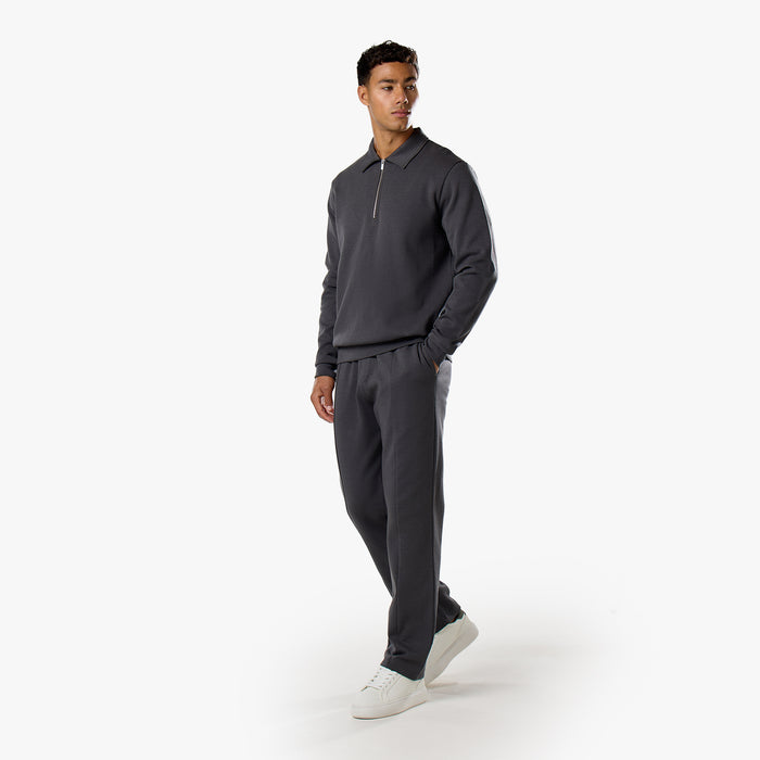 Interlock 1/4 Zip | Charcoal