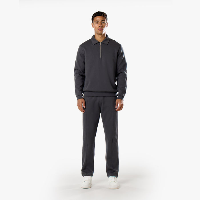 Interlock 1/4 Zip | Charcoal