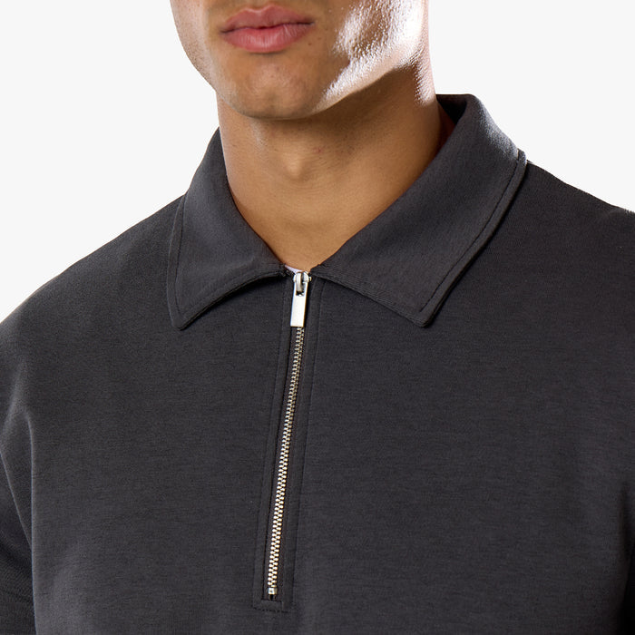 Interlock 1/4 Zip | Charcoal