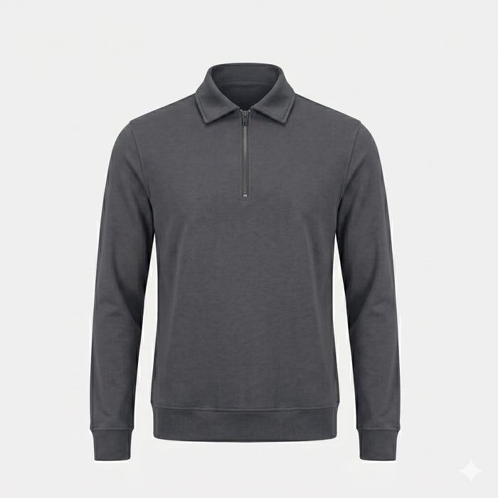 Interlock 1/4 Zip | Charcoal