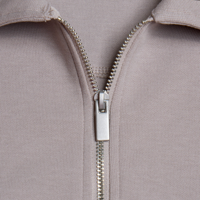 Interlock 1/4 Zip | Stone