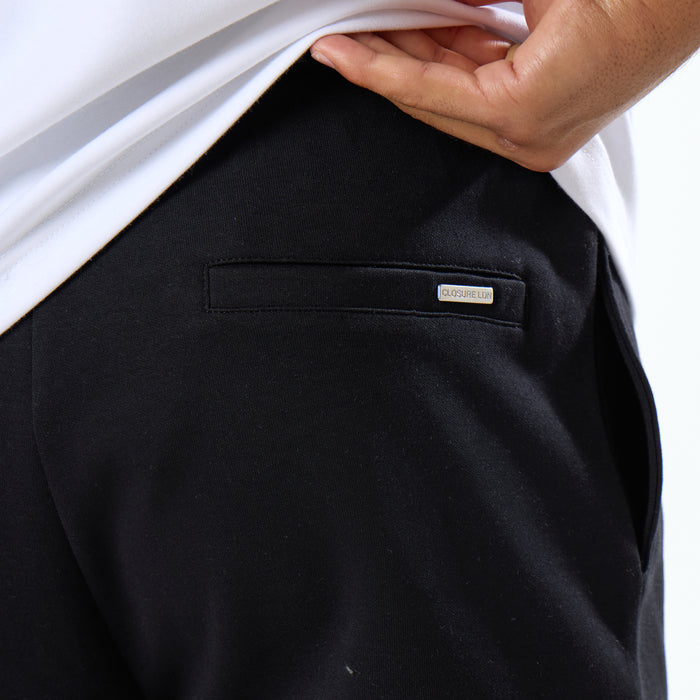 Interlock 1/4 Zip Tracksuit | Black