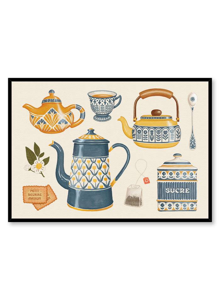 It's Tea Time, Poster