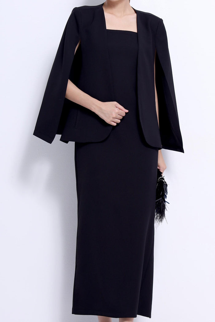 Jace Tailored Cape Blazer