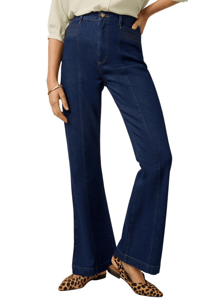 KING LOUIE Chris Pants Onyx Denim", deep blue