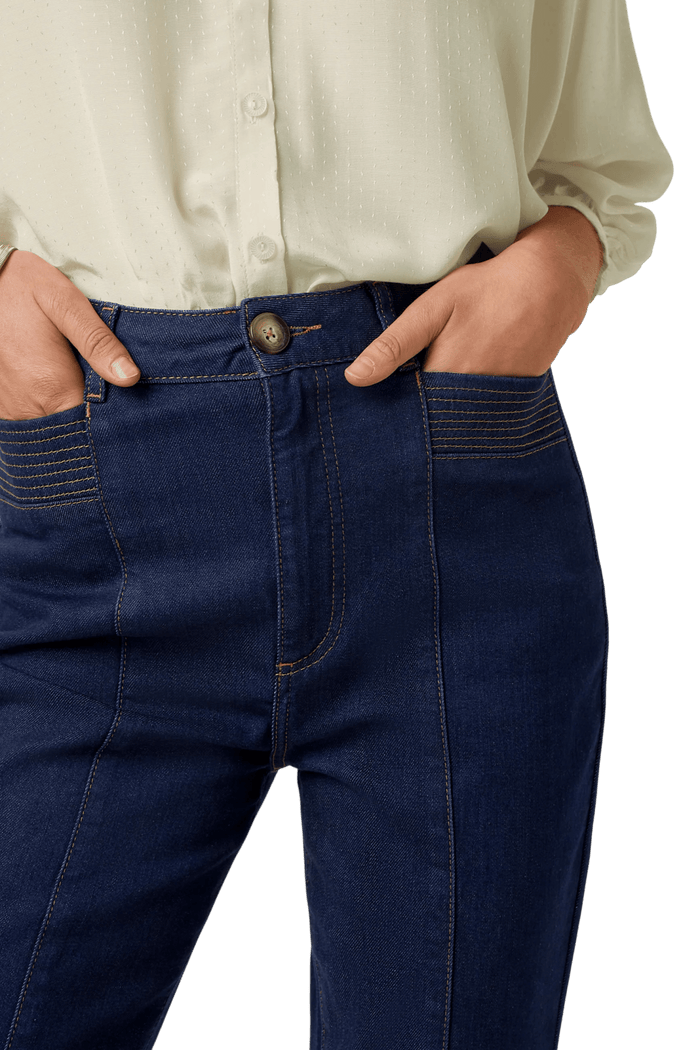 KING LOUIE Chris Pants Onyx Denim", deep blue