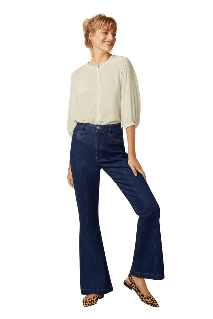 KING LOUIE Chris Pants Onyx Denim", deep blue
