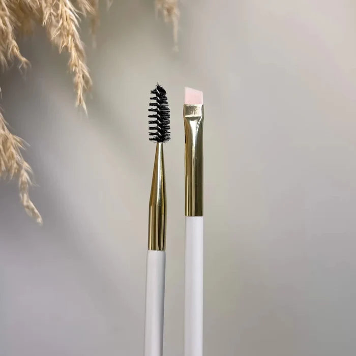 Kobie Lee Collective - Dual-Ended Small Angled Brush + Spoolie