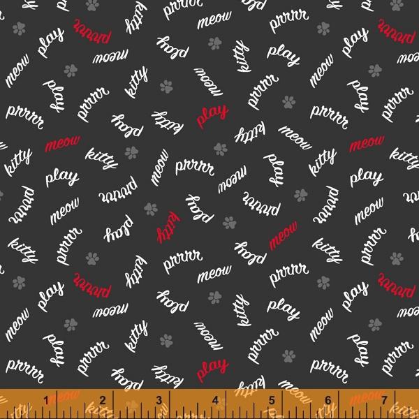 LAST CHANCE - MOD CATS - PLAY WORDS (2 5/8 YARDS)