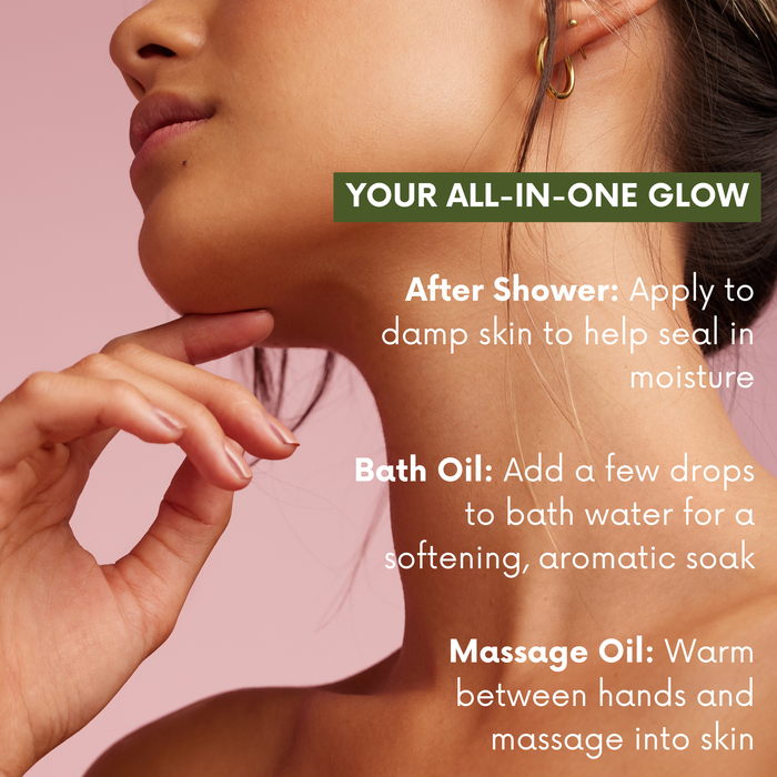 Lemongrass and Sage Aromatherapy Massage & Body Oil