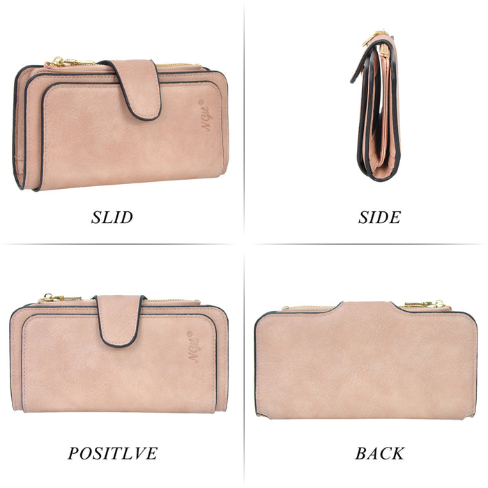 Light Pink NGIL Trifold Wallet