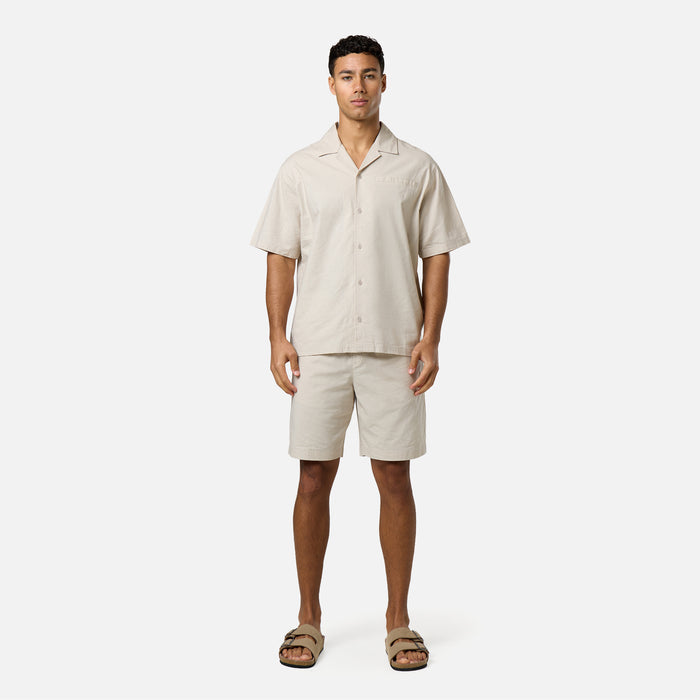 Linen Blend Twinset | Stone