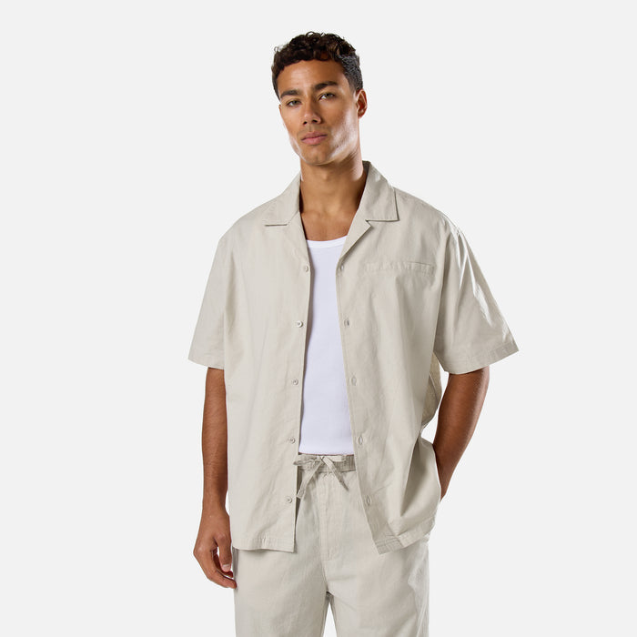Linen Blend Twinset | Stone