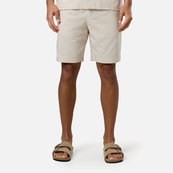 Linen Blend Twinset | Stone