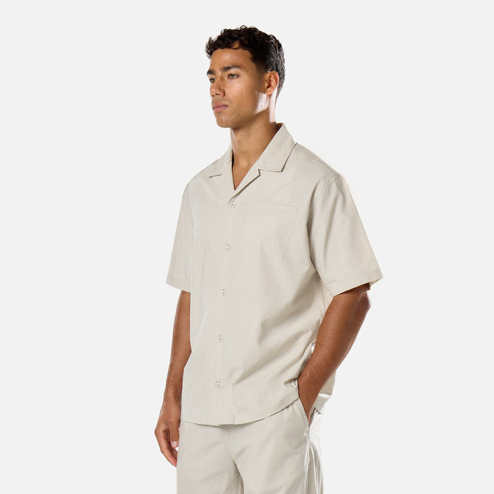 Linen Blend Twinset | Stone