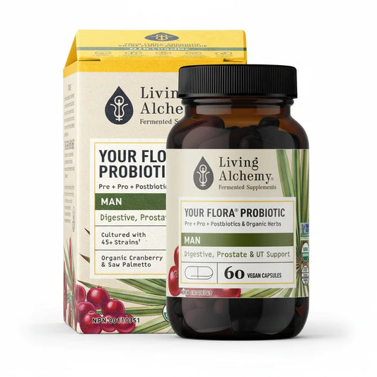 Living Alchemy: Your Flora Probiotic Man