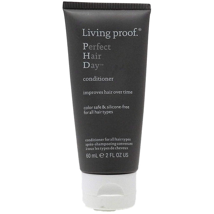 Living Proof Perfect Hair Day (PhD) Conditioner 60ml in a sleek bottle, designed for smooth, healthy hair.
