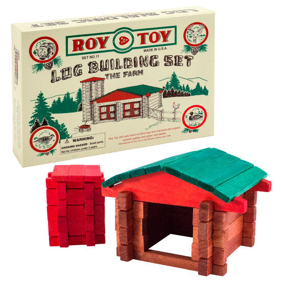Log Building Set The Camp